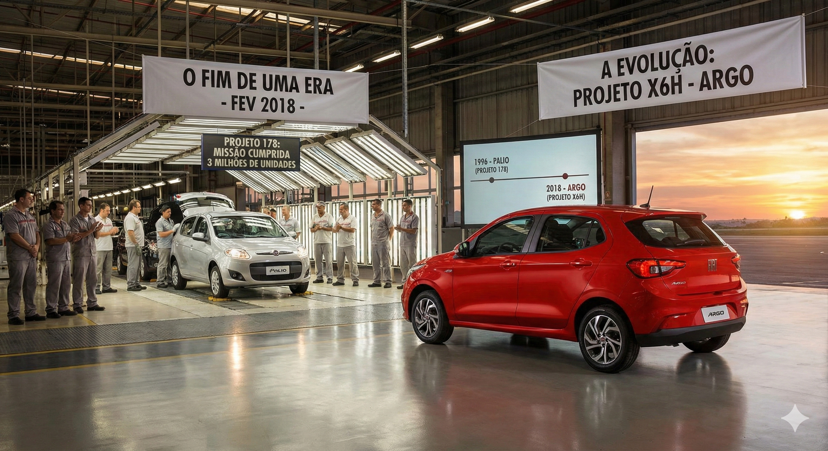 Despedida do Fiat Palio